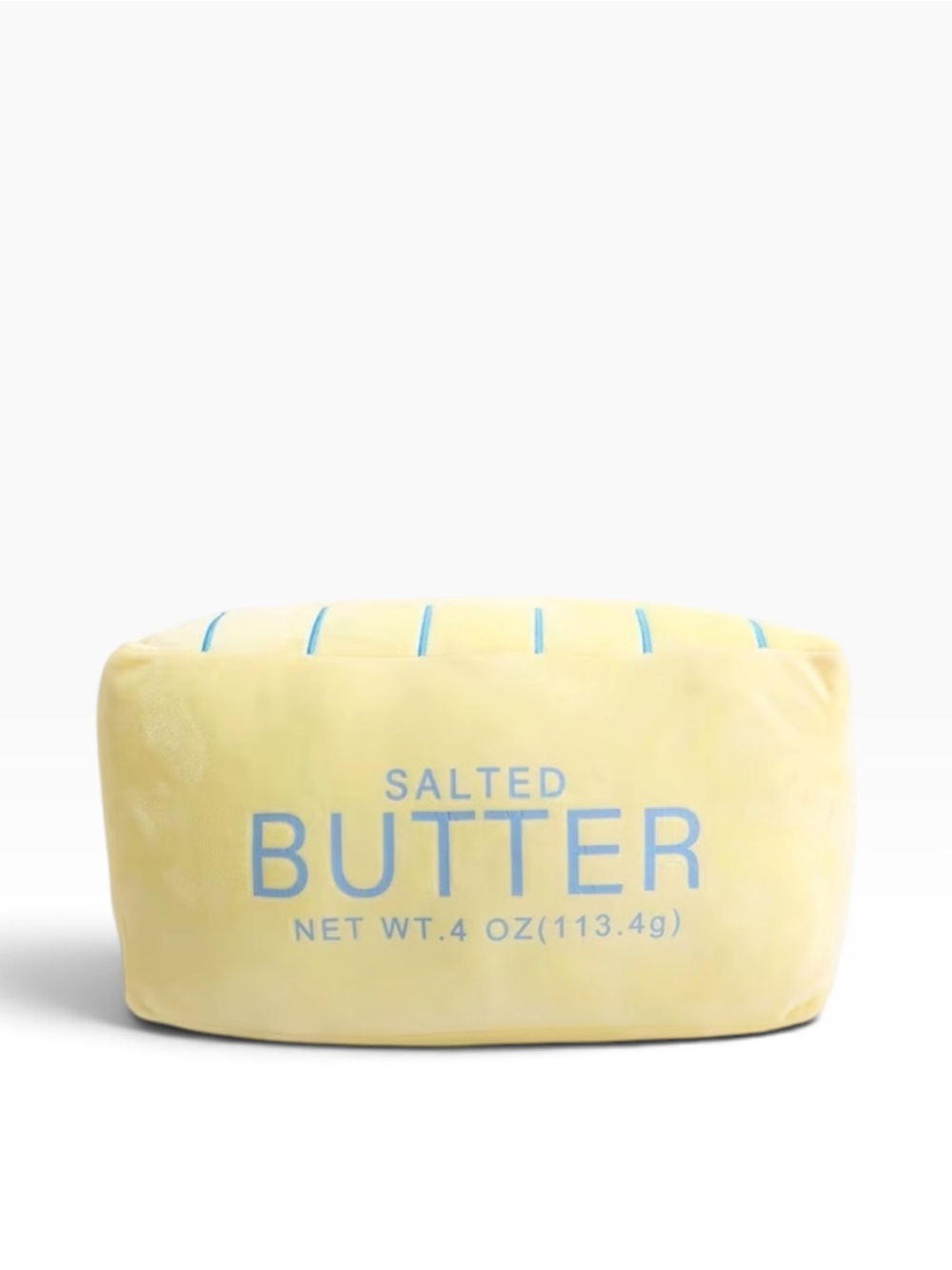 Salted Butter Stick Plush Pillow